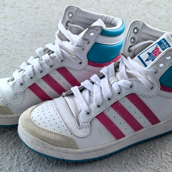 Adidas Women’s High Top Sneakers – Size 6 - Picture 7 of 8